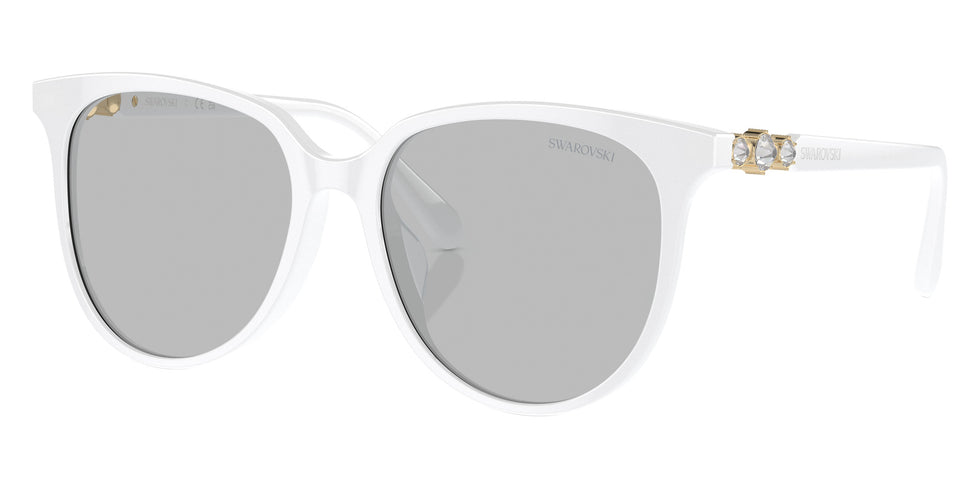 Swarovski SK6023D 103387 56 - Opal White / Light Gray #id:sk6023d103387_s:104105