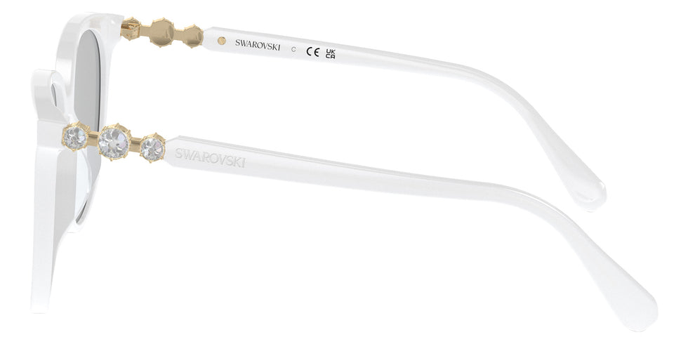 Swarovski SK6023D 103387 56 - Opal White / Light Gray #id:sk6023d103387_s:104110