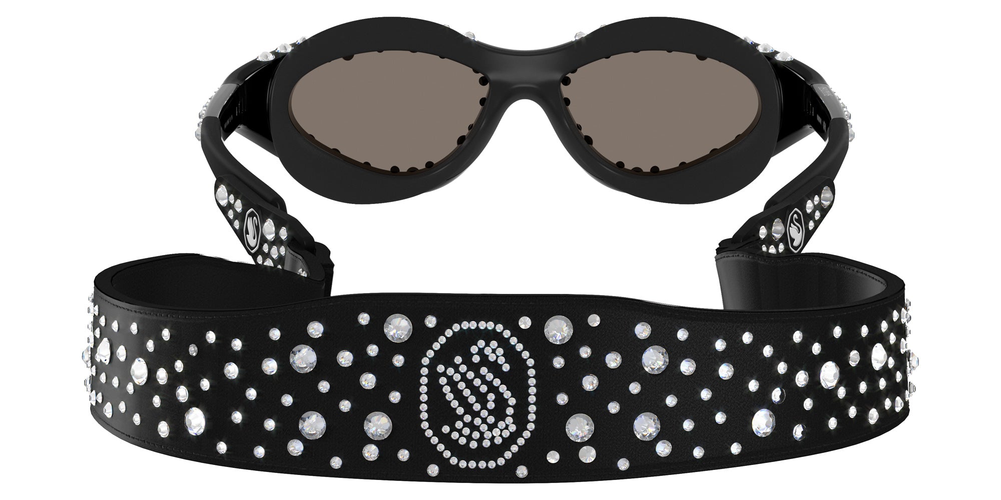 Swarovski SK6024 10016G 142 - Black / Light Gray Mirrored Silver #id:sk602410016g_s:100115