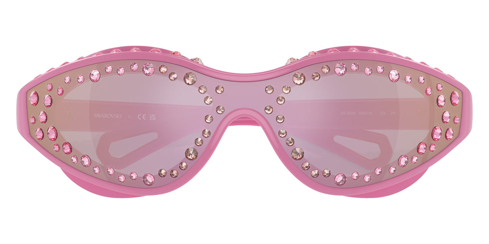 Swarovski SK6024 10531N 142 - Pink / Blue Mirrored Purple Rose #id:sk602410531n_s:104120