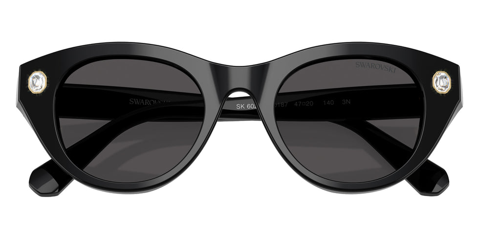 Swarovski SK6025 100187 47 - Black / Dark Gray #id:sk6025100187_s:100120