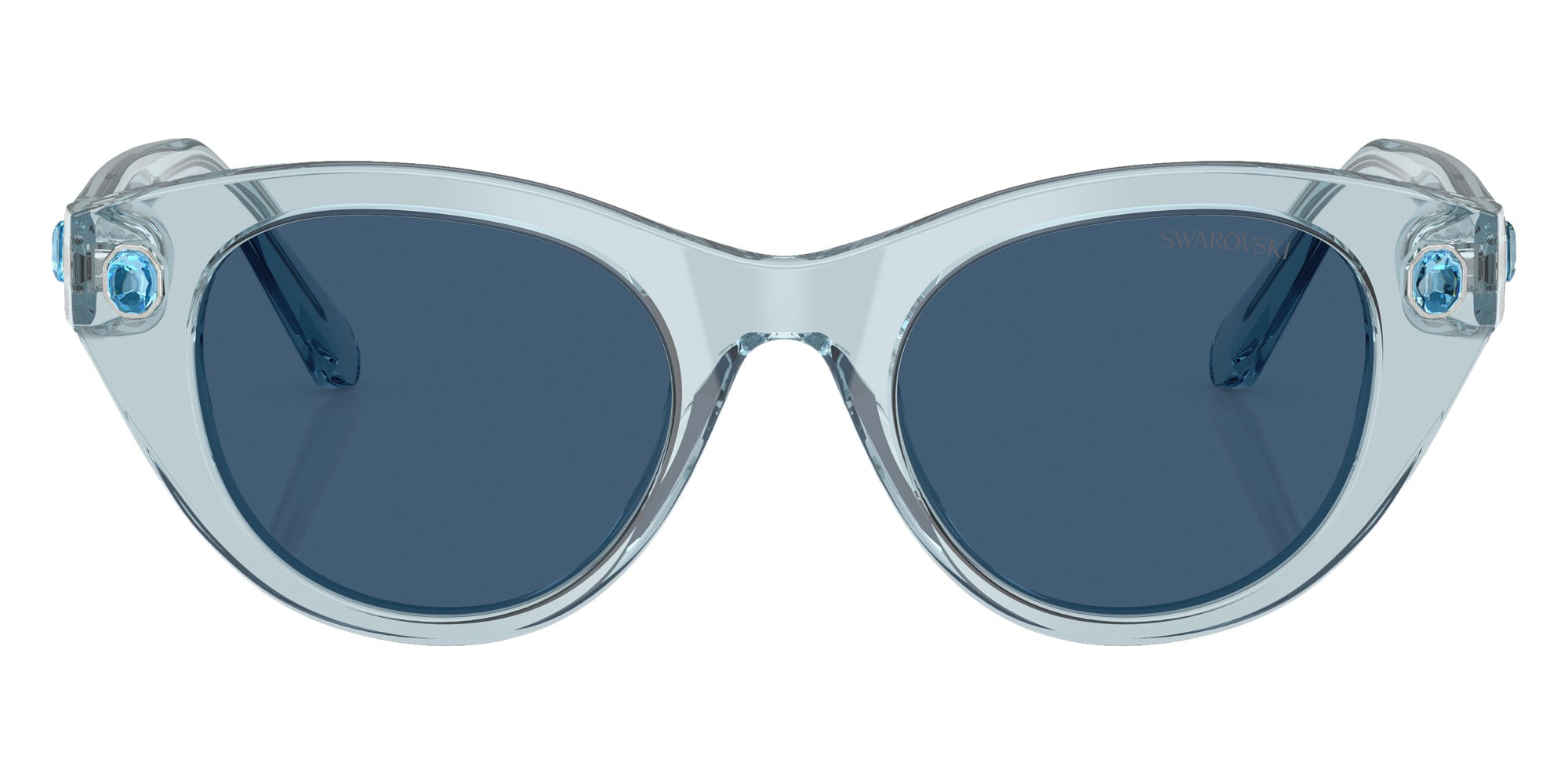 Swarovski SK6025 106555 47 - Transparent Light Blue / Dark Blue #id:sk6025106555_s:104100