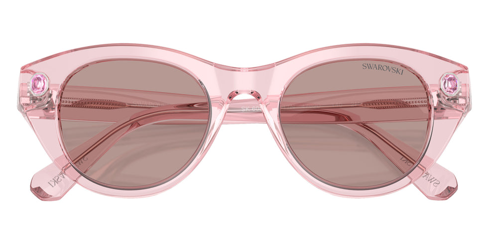 Swarovski SK6025 30017N 47 - Transparent Pink / Light Purple Brown #id:sk602530017n_s:106120