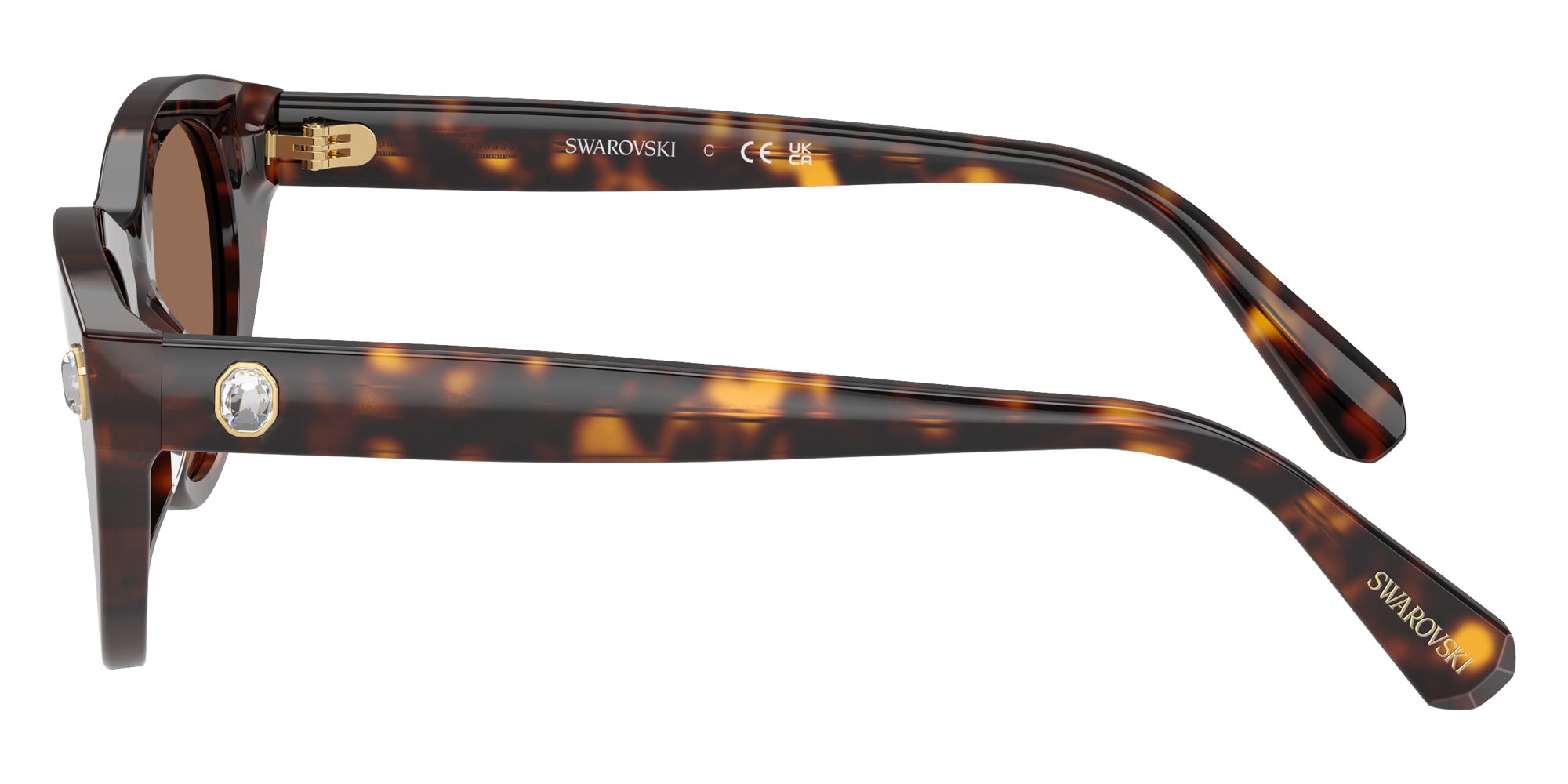 Swarovski SK6025F 100273 48 - Havana / Dark Brown #id:sk6025f100273_s:102110