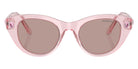 Swarovski SK6025F 30017N 48 - Transparent Pink / Light Purple Brown #id:sk6025f30017n_s:106100