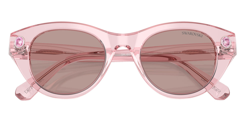 Swarovski SK6025F 30017N 48 - Transparent Pink / Light Purple Brown #id:sk6025f30017n_s:106120