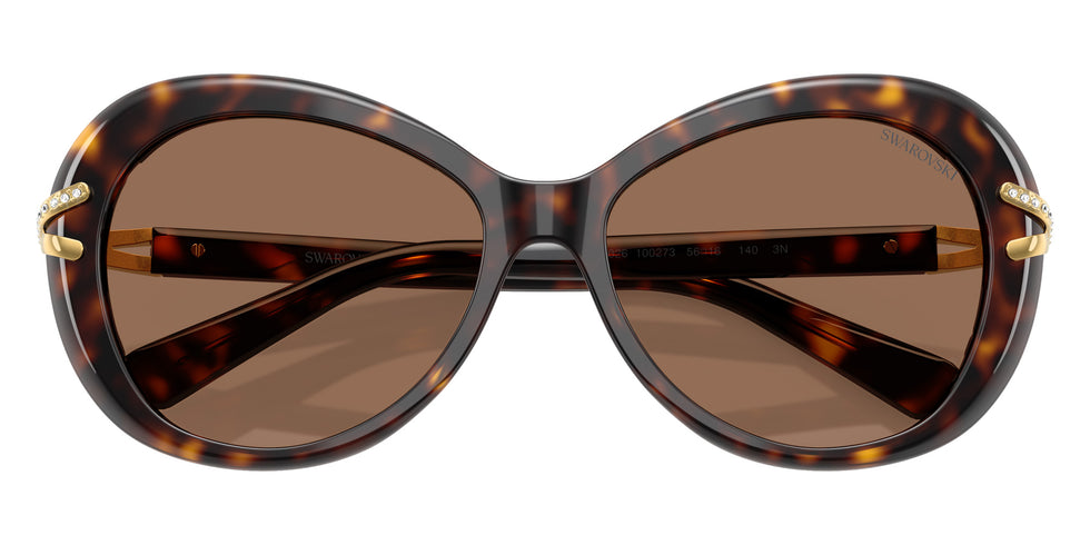 Swarovski SK6026 100273 56 - Havana / Dark Brown #id:sk6026100273_s:102120