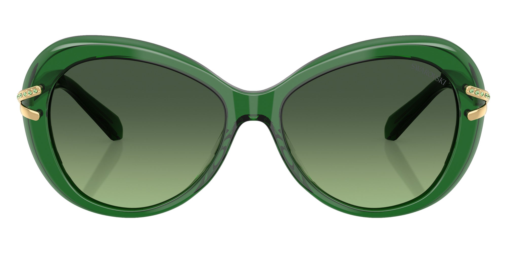 Swarovski SK6026 10642A 56 - Transparent Green / Green Gradient #id:sk602610642a_s:104100