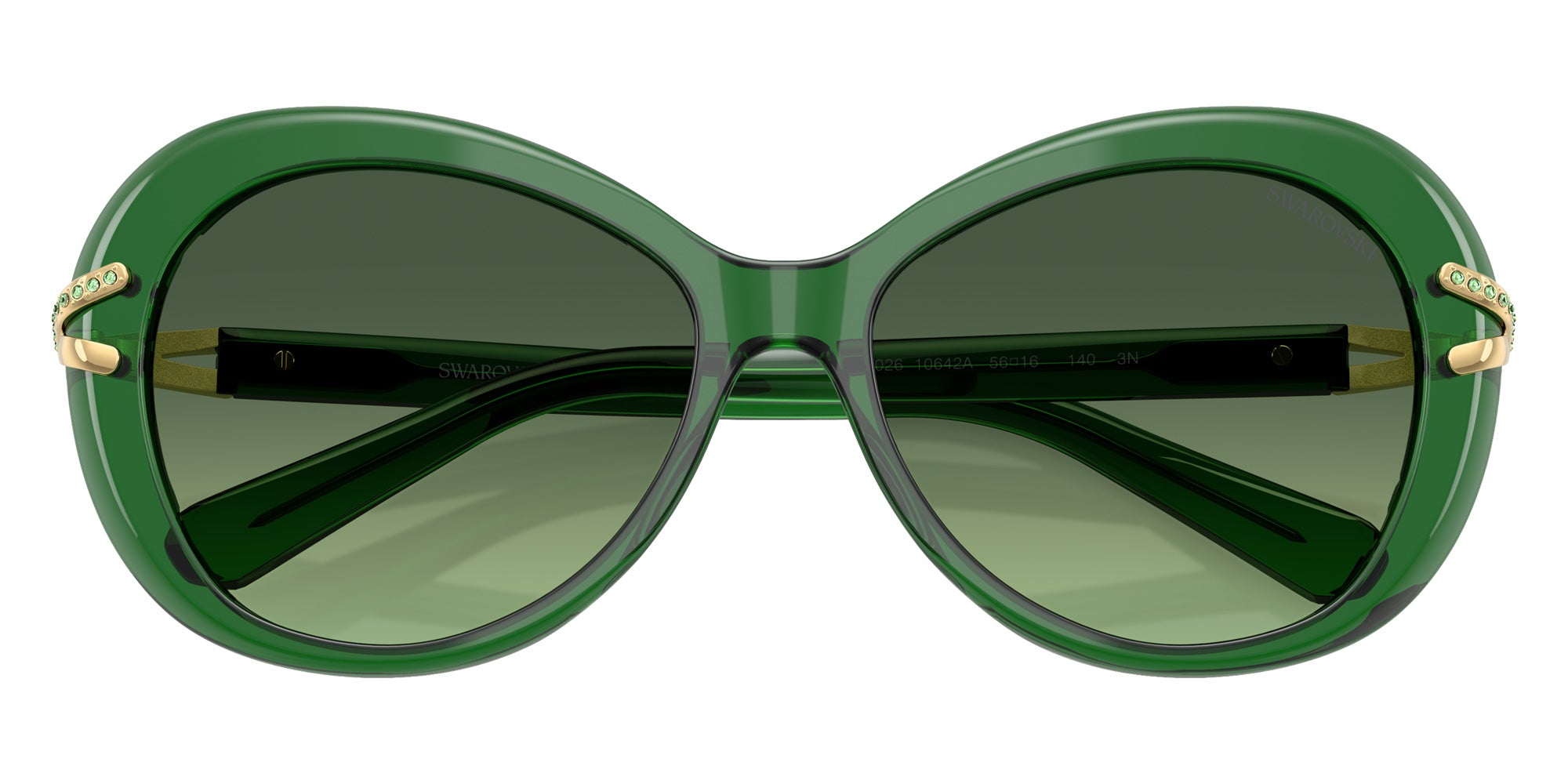 Swarovski SK6026 10642A 56 - Transparent Green / Green Gradient #id:sk602610642a_s:104120