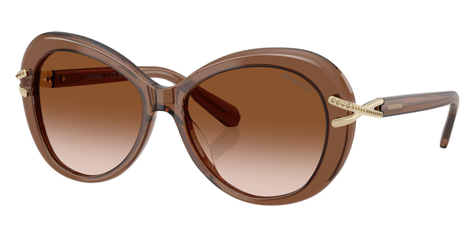 Swarovski SK6026 106713 56 - Transparent Brown / Gradient Brown #id:sk6026106713_s:106105