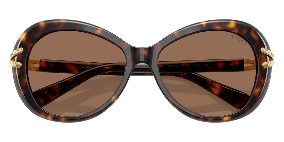 Swarovski SK6026F 100273 56 - Havana / Dark Brown #id:sk6026f100273_s:102120