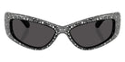 Swarovski SK6027 100187 60 - Black / Dark Gray #id:sk6027100187_s:100100