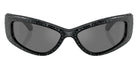 Swarovski SK6027 10326G 60 - Black / Gray Mirrored Black #id:sk602710326g_s:102100