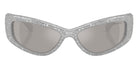 Swarovski SK6027 10596G 60 - Light Gray / Light Gray Mirrored Silver #id:sk602710596g_s:104100