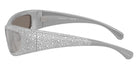 Swarovski SK6027 10596G 60 - Light Gray / Light Gray Mirrored Silver #id:sk602710596g_s:104110