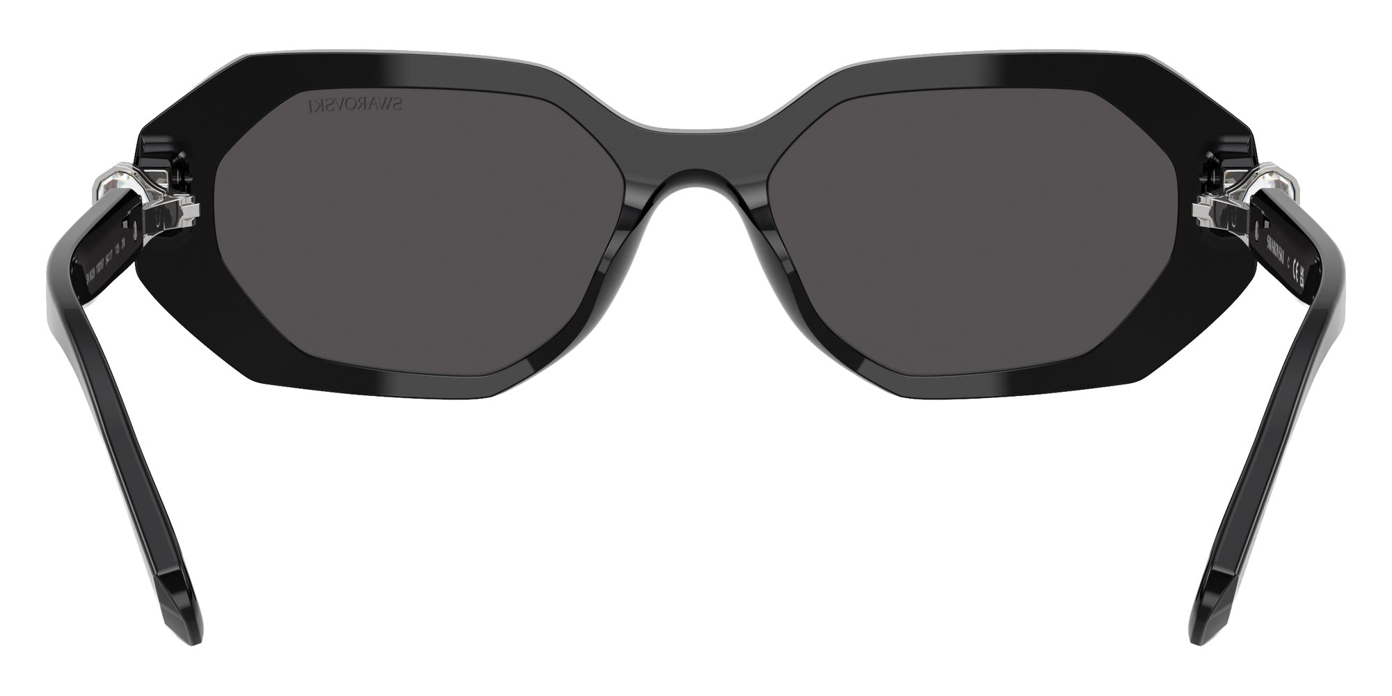 Swarovski SK6028 100187 54 - Black / Dark Gray #id:sk6028100187_s:100115