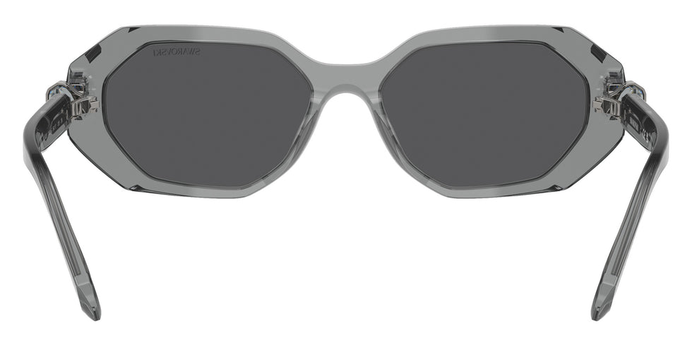 Swarovski SK6028 10626G 54 - Transparent Dark Gray / Gray Mirrored Black #id:sk602810626g_s:104115