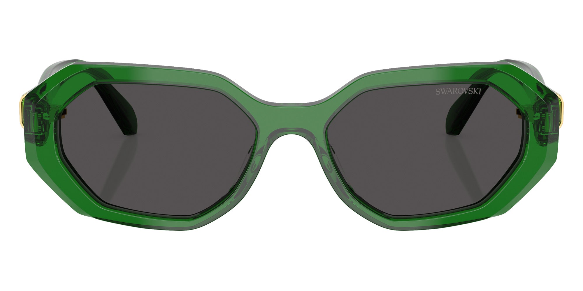 Swarovski SK6028 106487 54 - Transparent Green / Dark Gray #id:sk6028106487_s:106100