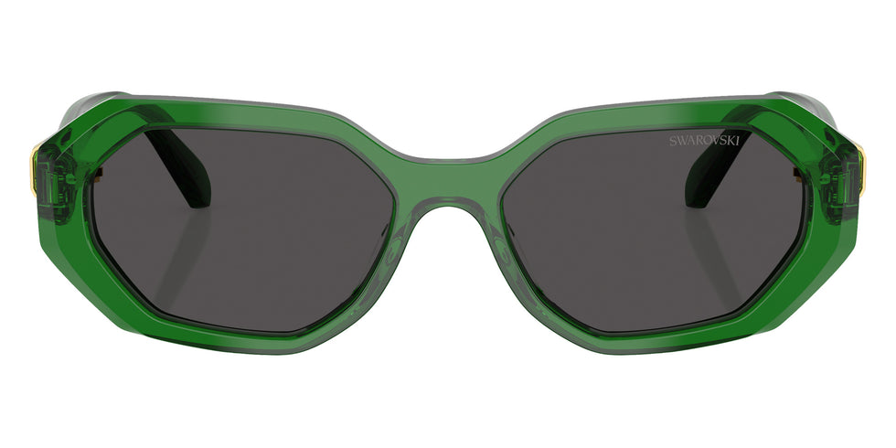 Swarovski SK6028 106487 54 - Transparent Green / Dark Gray #id:sk6028106487_s:106100