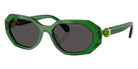 Swarovski SK6028 106487 54 - Transparent Green / Dark Gray #id:sk6028106487_s:106105