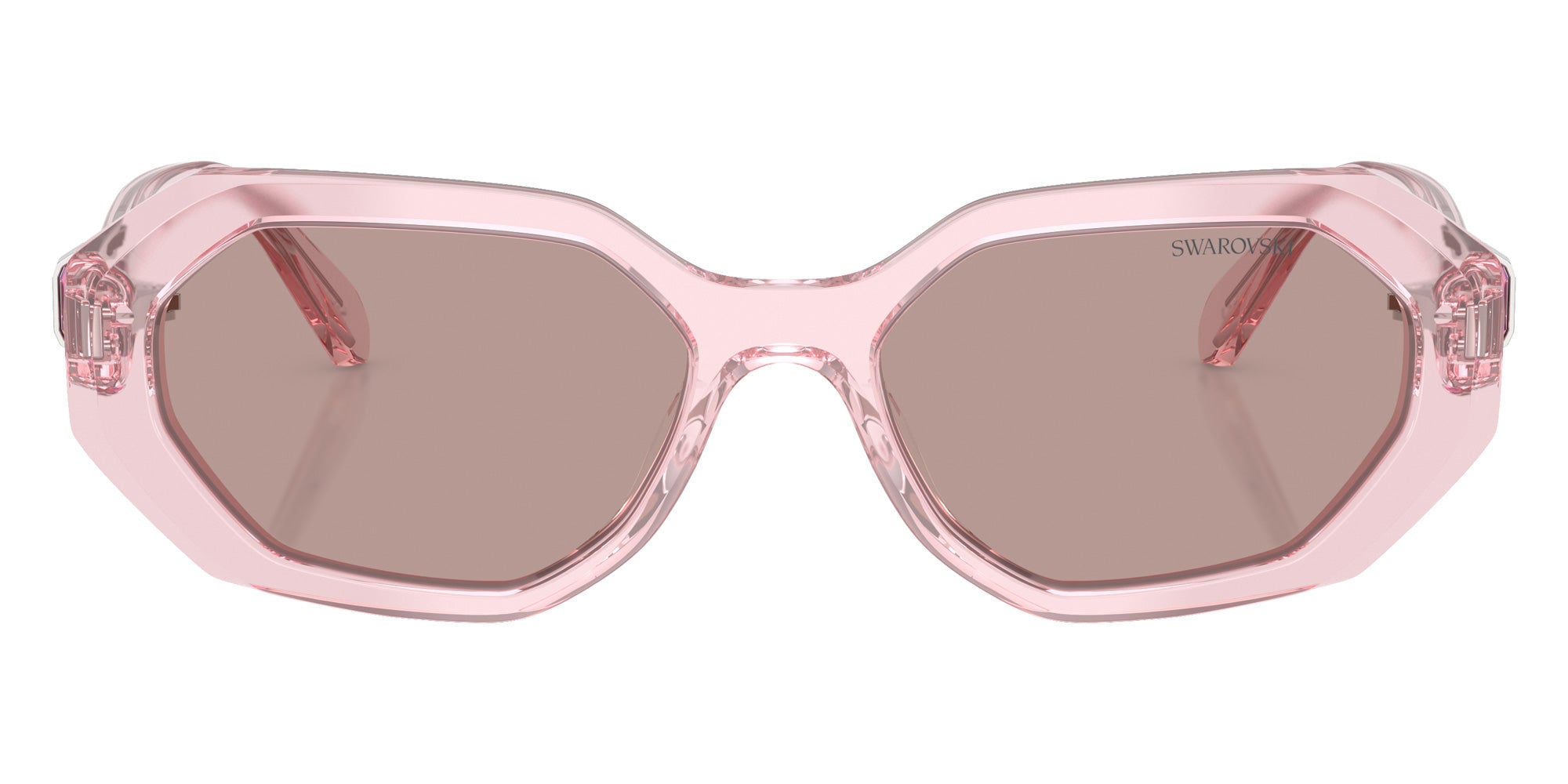 Swarovski SK6028 30017N 54 - Transparent Pink / Light Purple Brown #id:sk602830017n_s:108100