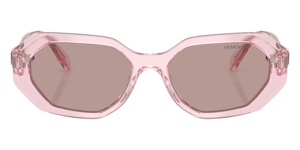 Swarovski SK6028 30017N 54 - Transparent Pink / Light Purple Brown #id:sk602830017n_s:108100