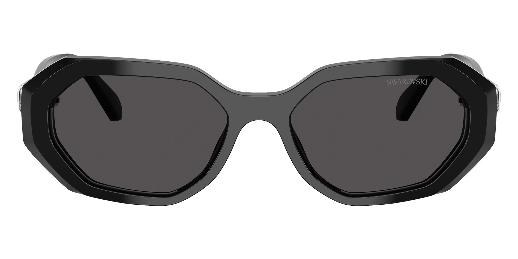 Swarovski SK6028F 100187 55 - Black / Dark Gray #id:sk6028f100187_s:100100