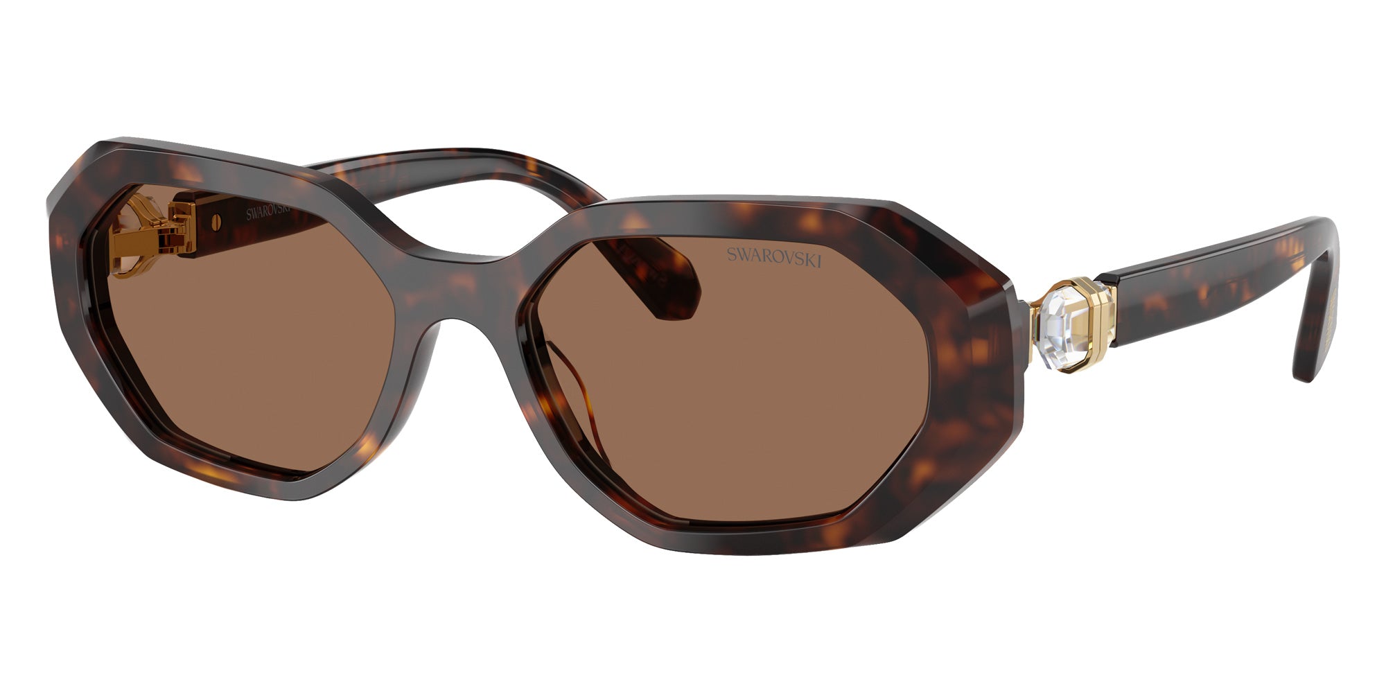 Swarovski SK6028F 100273 55 - Dark Havana / Dark Brown #id:sk6028f100273_s:102105