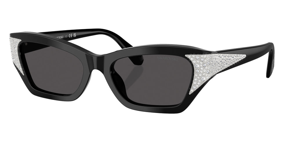 Swarovski SK6029 100187 50 - Black / Dark Gray #id:sk6029100187_s:100105