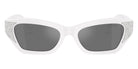 Swarovski SK6029 10506G 50 - Solid White / Gray Mirrored Black #id:sk602910506g_s:112100