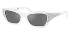 Swarovski SK6029 10506G 50 - Solid White / Gray Mirrored Black #id:sk602910506g_s:112105
