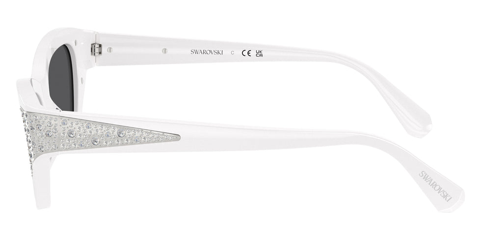 Swarovski SK6029 10506G 50 - Solid White / Gray Mirrored Black #id:sk602910506g_s:112110