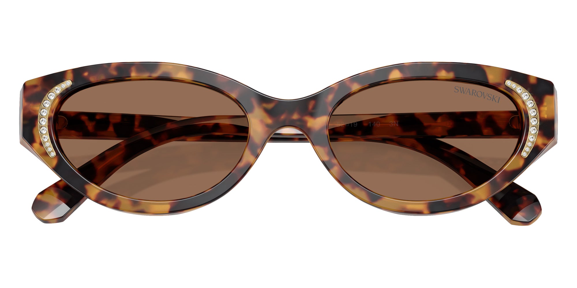 Swarovski SK6030 104073 52 - Havana Medio / Dark Brown #id:sk6030104073_s:104120