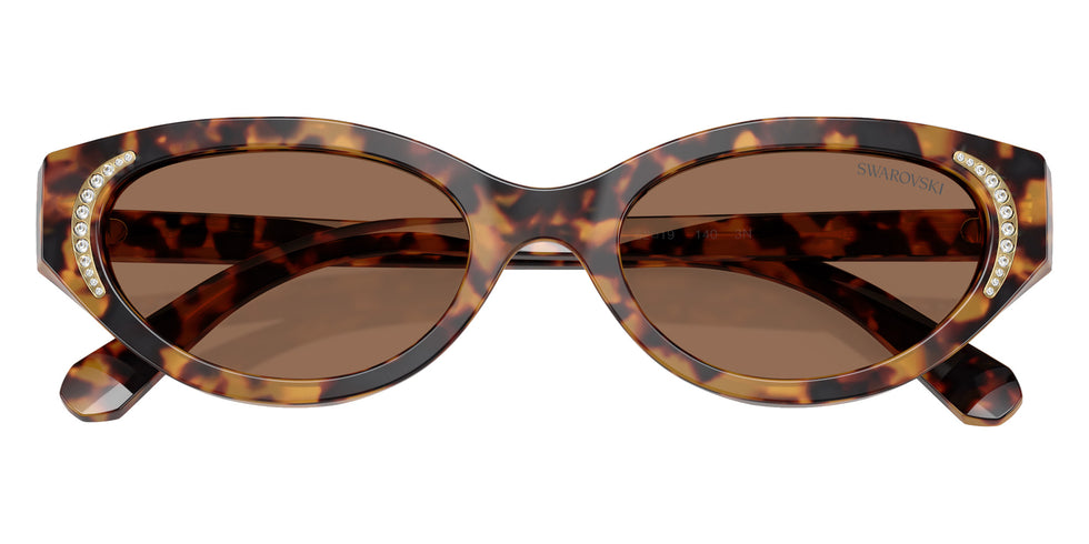 Swarovski SK6030 104073 52 - Havana Medio / Dark Brown #id:sk6030104073_s:104120