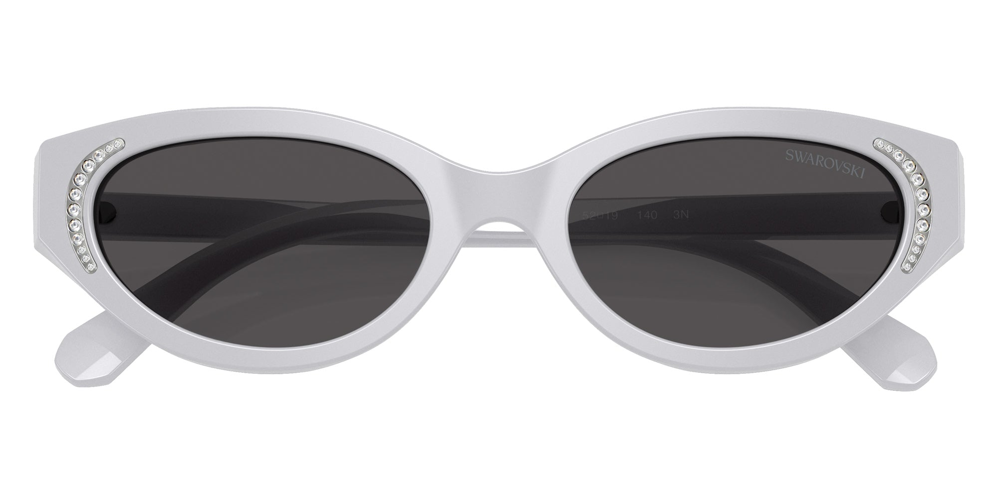 Swarovski SK6030 106087 52 - Light Gray / Dark Gray #id:sk6030106087_s:106120