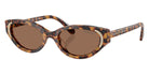 Swarovski SK6030F 104073 53 - Havana Medio / Dark Brown #id:sk6030f104073_s:104105