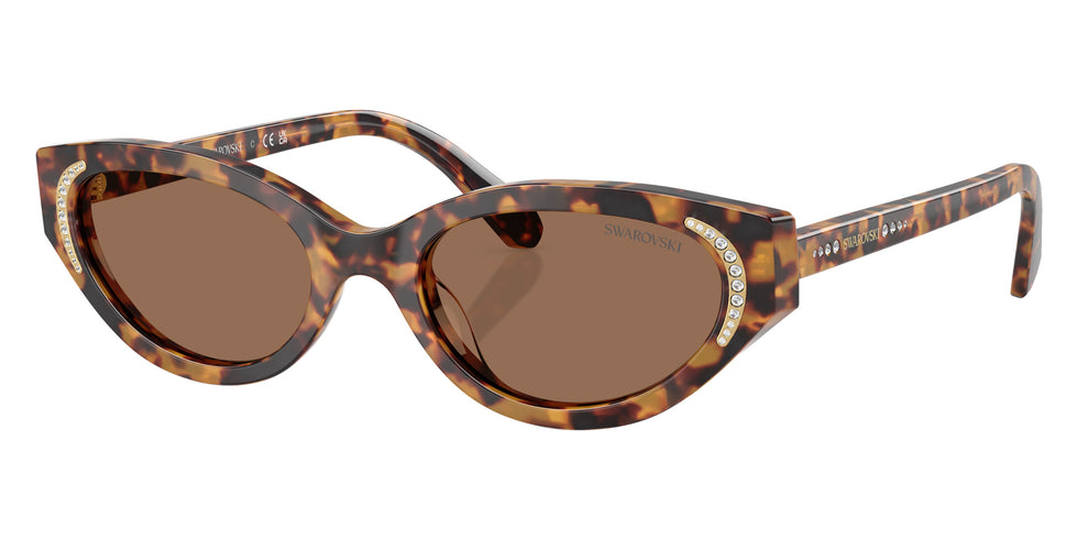 Swarovski SK6030F 104073 53 - Havana Medio / Dark Brown #id:sk6030f104073_s:104105