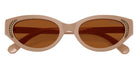 Swarovski SK6030F 106173 53 - Beige / Dark Brown #id:sk6030f106173_s:106120