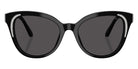 Swarovski SK6031 100187 53 - Black / Dark Gray #id:sk6031100187_s:100100
