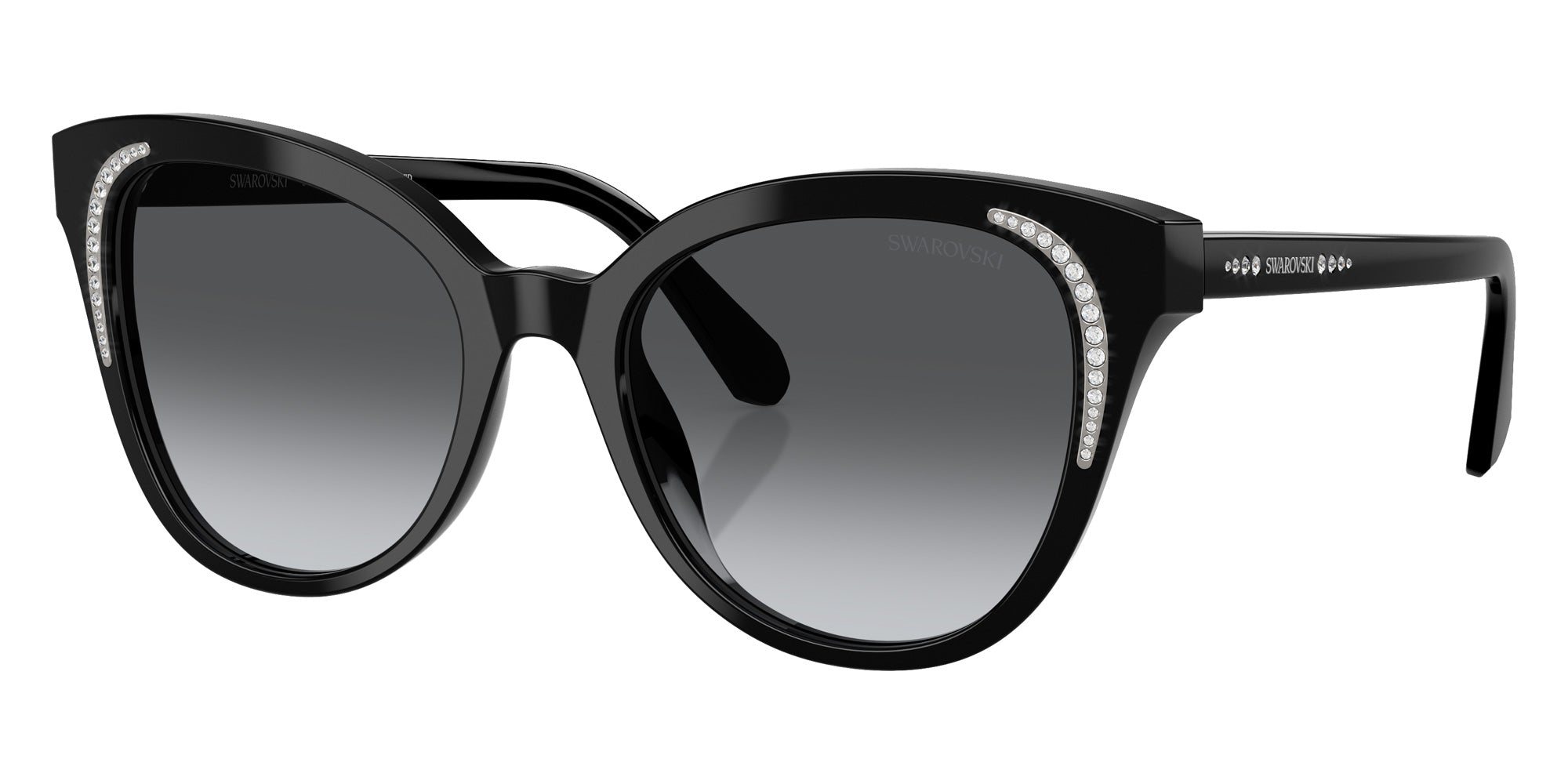 Swarovski SK6031 1001T3 53 - Black / Gradient Gray Polarized #id:sk60311001t3_s:102105