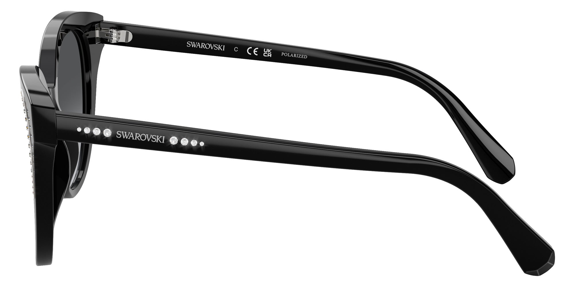 Swarovski SK6031 1001T3 53 - Black / Gradient Gray Polarized #id:sk60311001t3_s:102110
