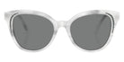 Swarovski SK6031 104287 53 - Striped White / Dark Gray #id:sk6031104287_s:108100
