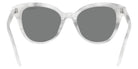 Swarovski SK6031 104287 53 - Striped White / Dark Gray #id:sk6031104287_s:108115