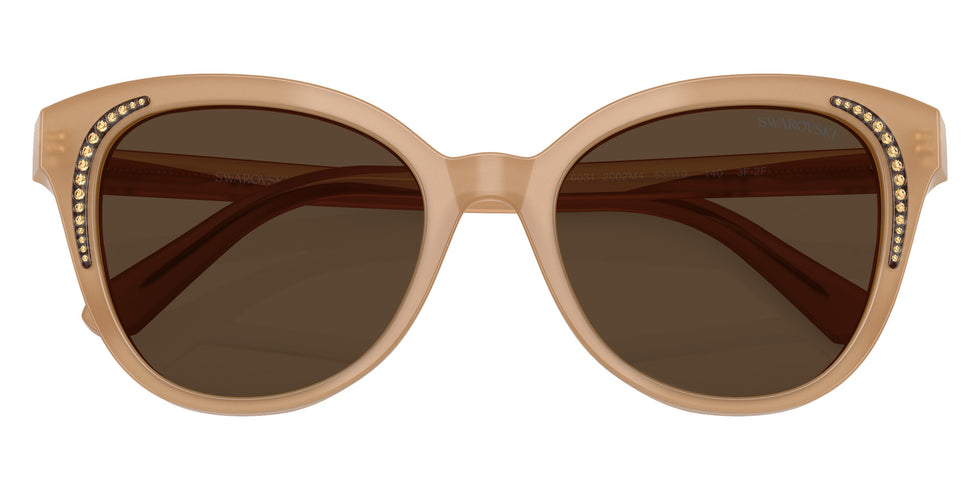 Swarovski SK6031 2002M4 53 - Milky Beige / Brown Transition #id:sk60312002m4_s:114100