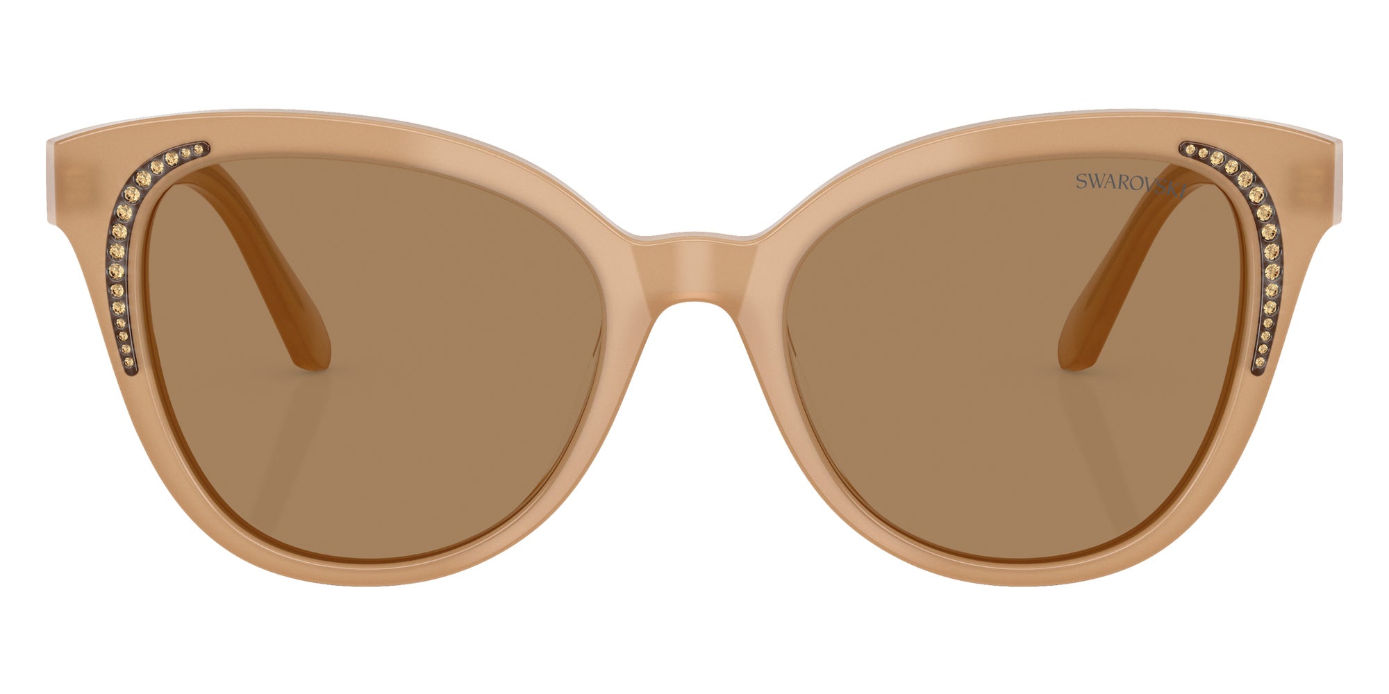 Swarovski SK6031 2002M4 53 - Milky Beige / Brown Transition #id:sk60312002m4_s:114120