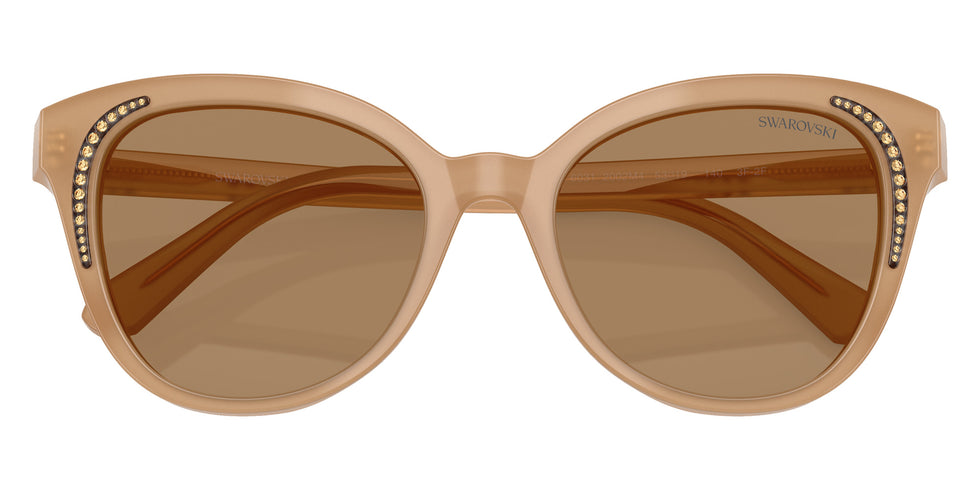 Swarovski SK6031 2002M4 53 - Milky Beige / Brown Transition #id:sk60312002m4_s:114125