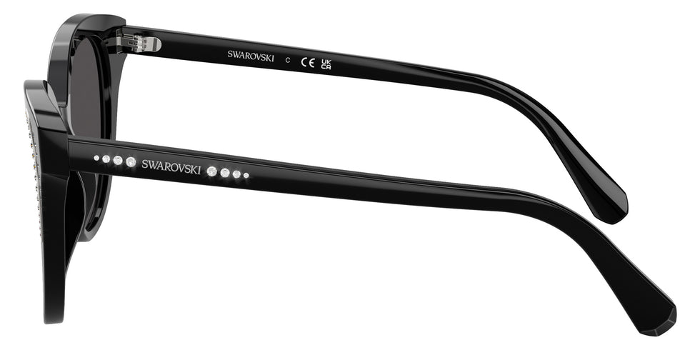 Swarovski SK6031F 100187 54 - Black / Dark Gray #id:sk6031f100187_s:100110