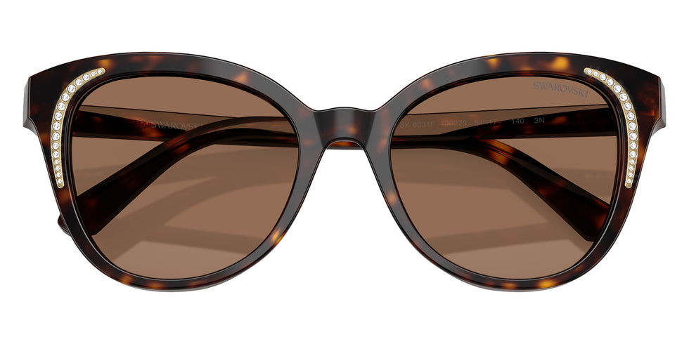 Swarovski SK6031F 100273 54 - Dark Havana / Dark Brown #id:sk6031f100273_s:102120