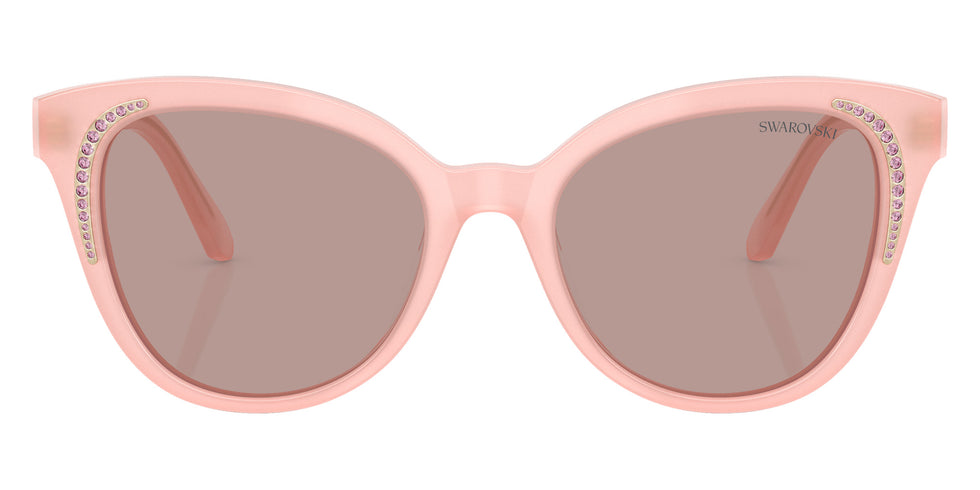 Swarovski SK6031F 10317N 54 - Milky Pink / Light Purple Brown #id:sk6031f10317n_s:104100