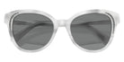 Swarovski SK6031F 104287 54 - Striped White / Dark Gray #id:sk6031f104287_s:106120